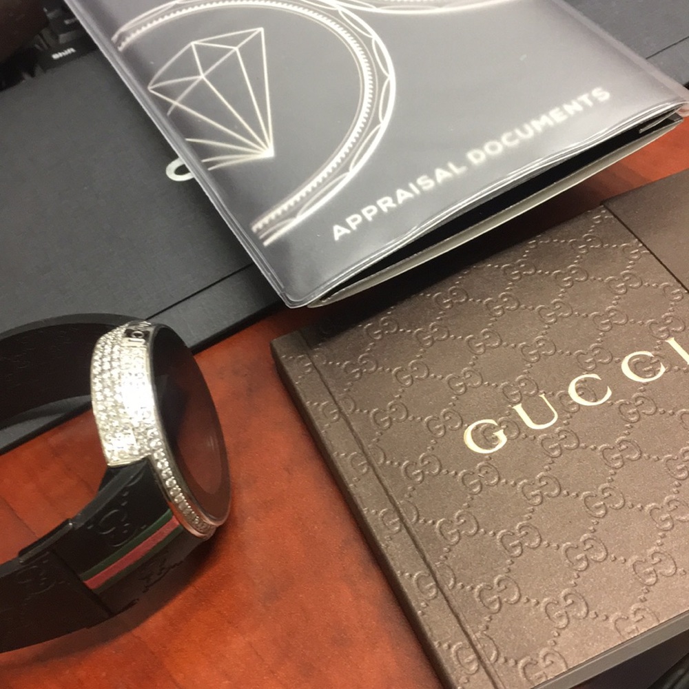 custom GUCCI 4.5 ctw ALL DOCUMENTS ON HAND